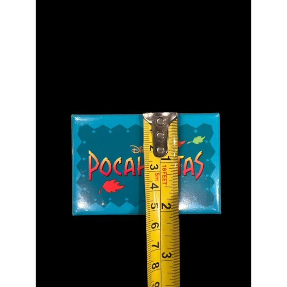 Disney Movie Pocahontas Blowing Leaves Movie Promo Pin‎ 3”x2” Princess Disneyana - Picture 4 of 4